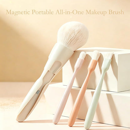 Magnetic 4-in-1 Makeup Brush