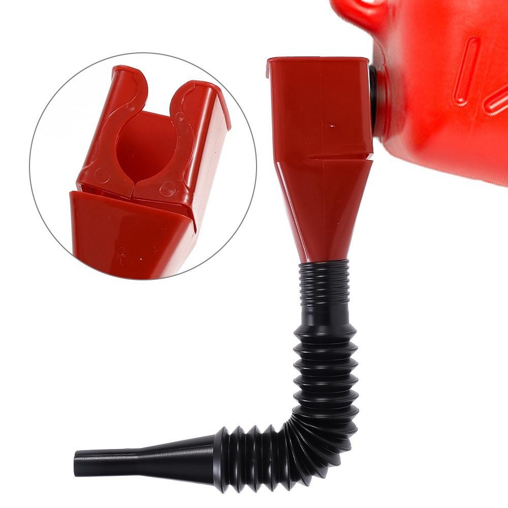 Retractable Funnel Hose for Fuel Transfer