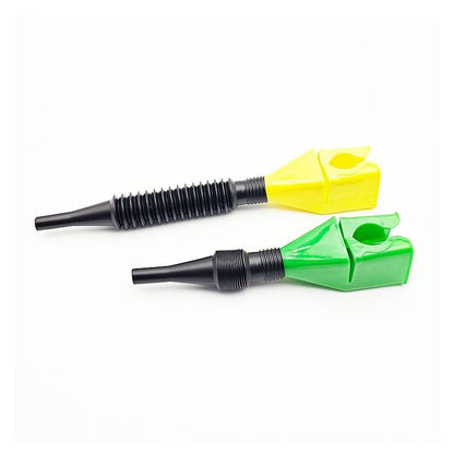 Retractable Funnel Hose for Fuel Transfer