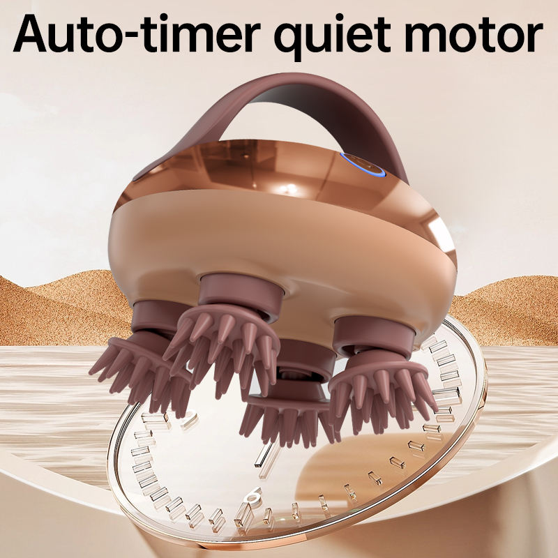Electric Vibrating Head Massage Device