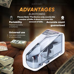 Mini Money Counting Machine With Fake Note Detector