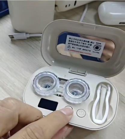 Automatic Ultrasonic Contact Lens Cleaner