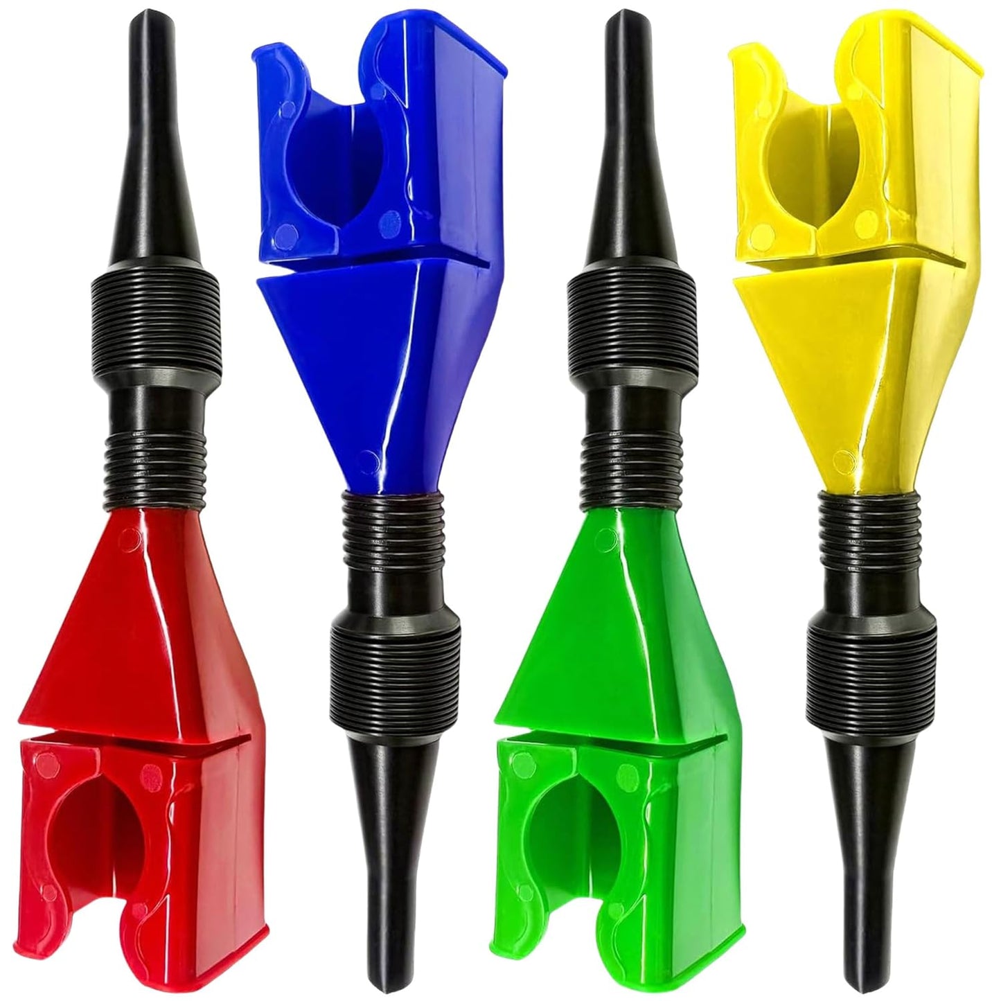 Retractable Funnel Hose for Fuel Transfer