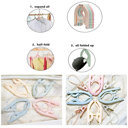 Foldable Dry Clothes Rack Hanger