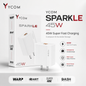 YCOM Sparkle 45W Fast Charger — Super Fast Charging Wall Adapter