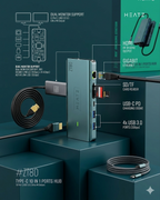 10X Docking Station - Type-C 10 Port Hub