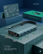 10X Docking Station - Type-C 10 Port Hub
