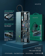 10X Docking Station - Type-C 10 Port Hub