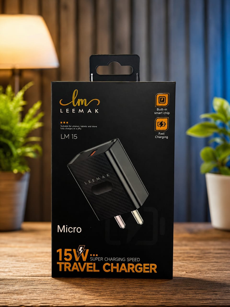 LEEMAK LM15 15W Micro Travel Charger