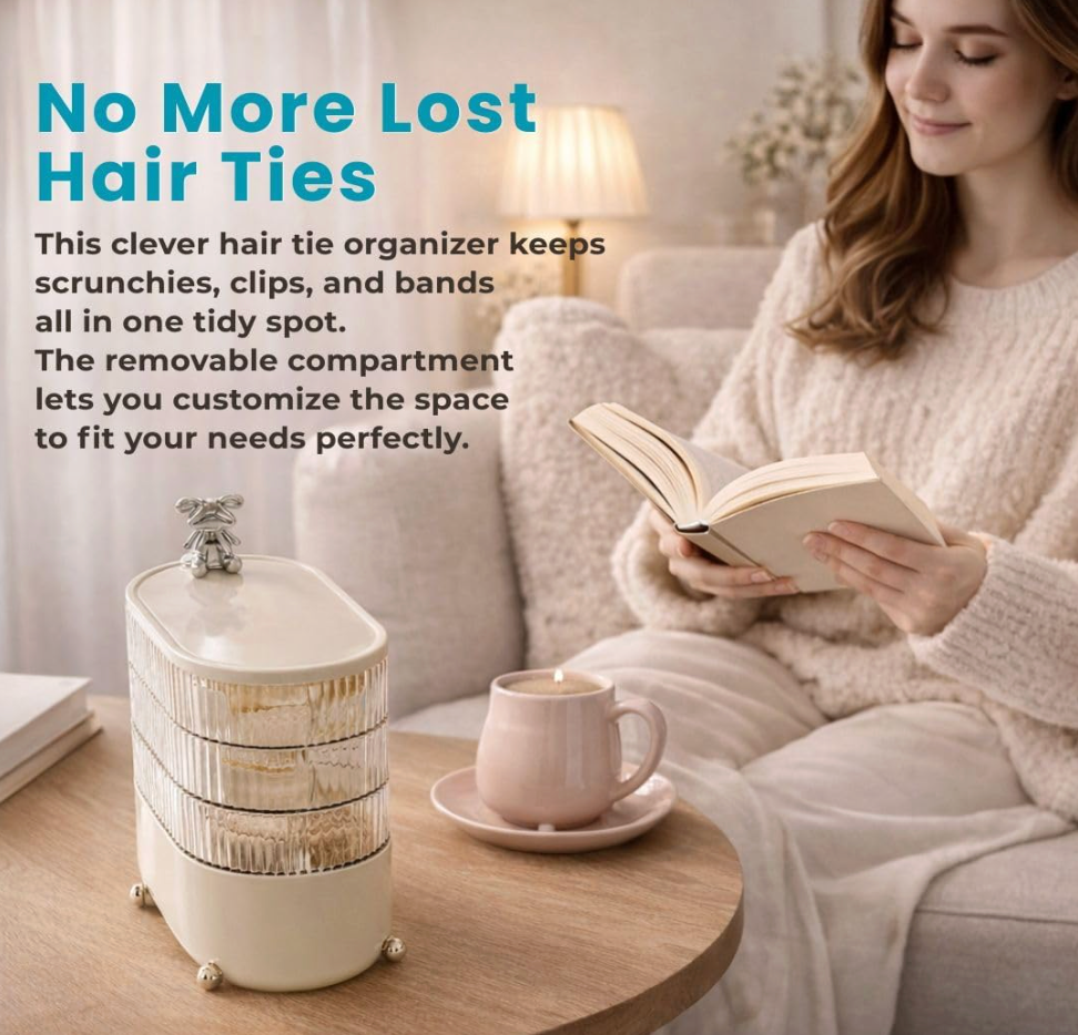 3-Tier Rotating Organiser