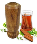 SUGAR Balance wooden water glass
