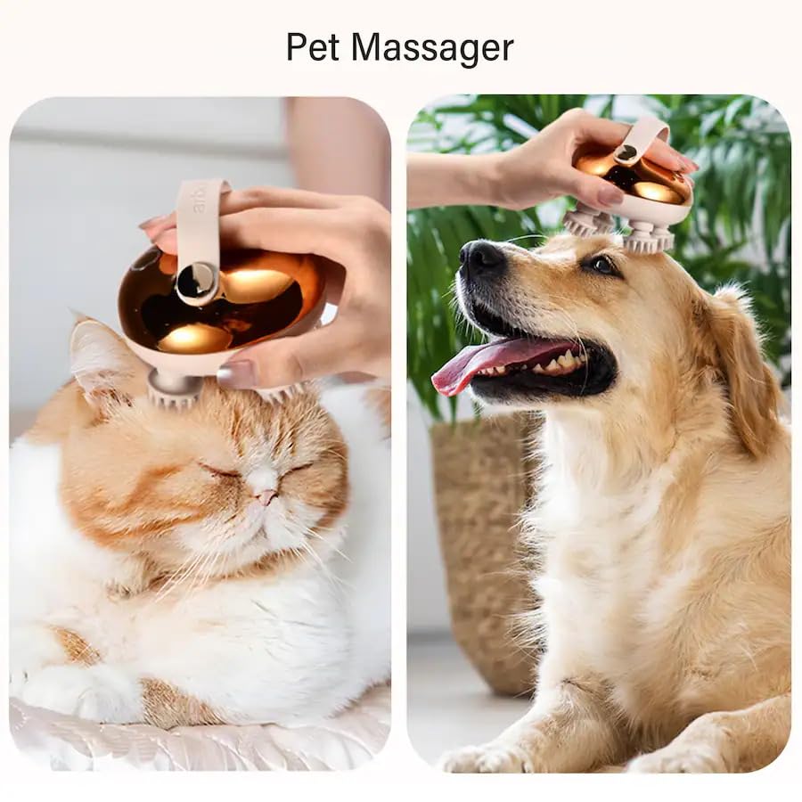 Electric Vibrating Head Massage Device