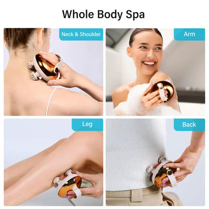 Electric Vibrating Head Massage Device