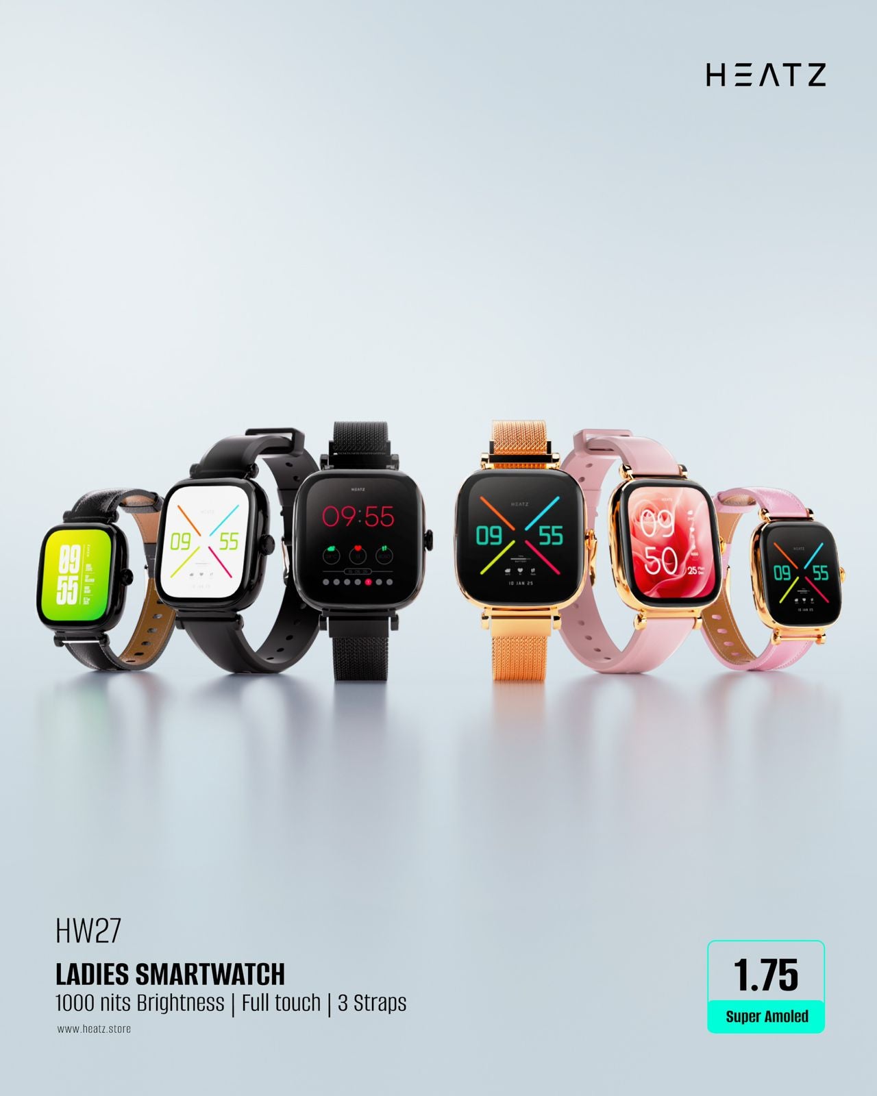 HEATZ HW27 Smart Watch